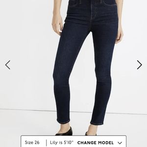 Madewell 9" Mid-Rise Skinny Jeans